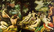 Cornelisz van Haarlem The Wedding of Peleus and Thetis China oil painting reproduction
